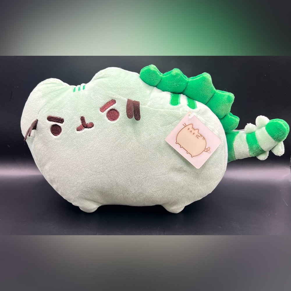 Pusheen- Pusheenossurous- Green Dinosaur Plush Toy with tag‎